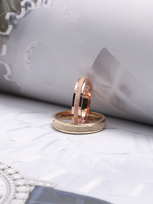 14K 18K 베티 골드컷팅 반지[대]