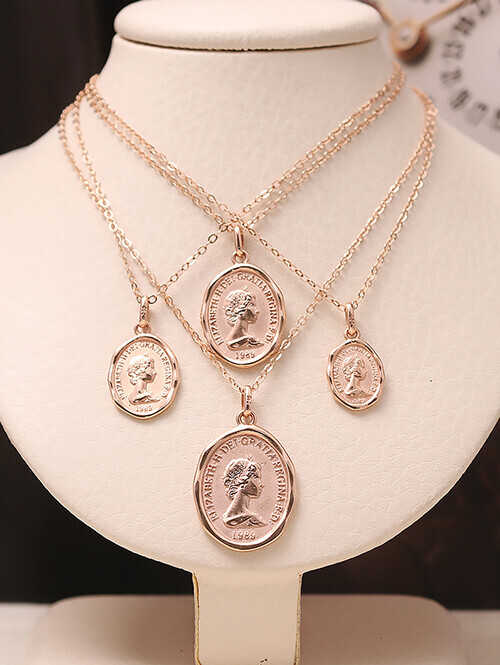 14K 18K 키샤 여왕님 실링 펜던트(소) (체인별도상품)