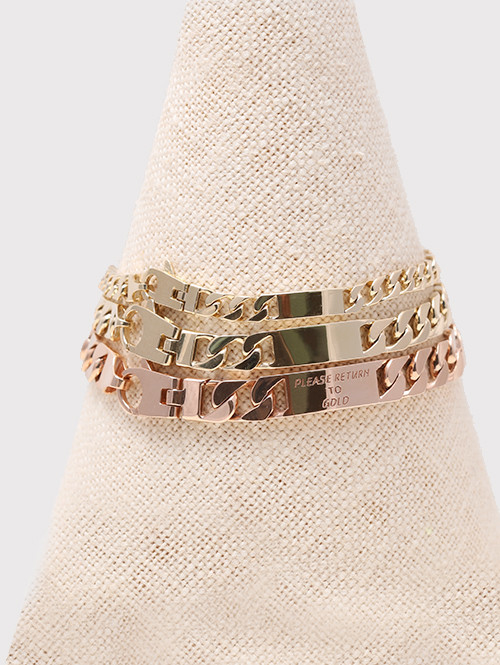 14K 18K 해비 할로우 스틱 팔찌[대사이즈]