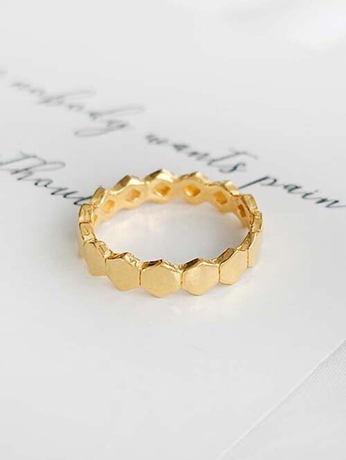 24K 순금 3.75g 헥사곤 육각 반지