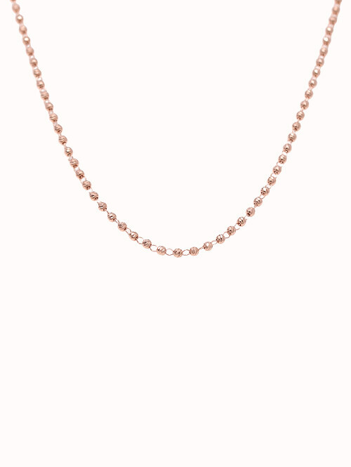 14K 18K 메네아 컷팅볼 체인 목걸이 (3mm,4mm)